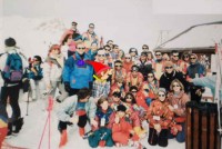 Mi pequeño grupo de esquí.