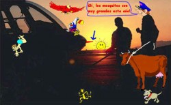 ... y le puse 30 galones de combustible a uno de ellos antes de darme cuenta de que no era un helicóptero.