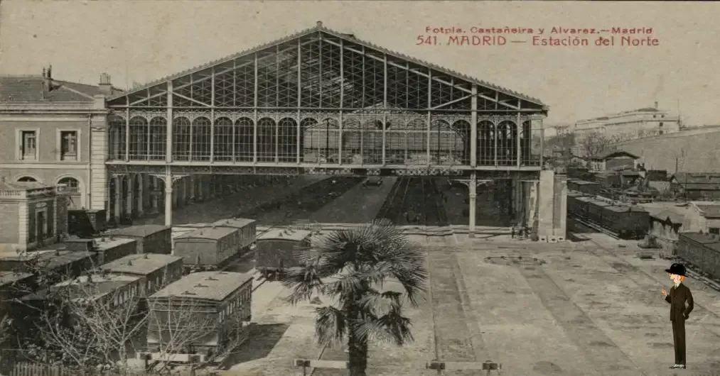 Estación definitiva en su estado inicial