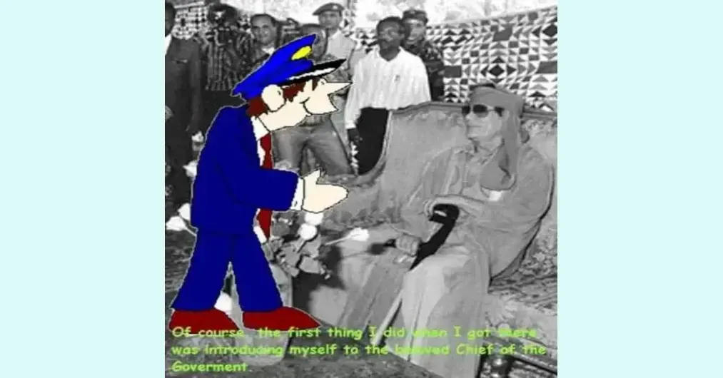 LoisyLouis y Gadafi