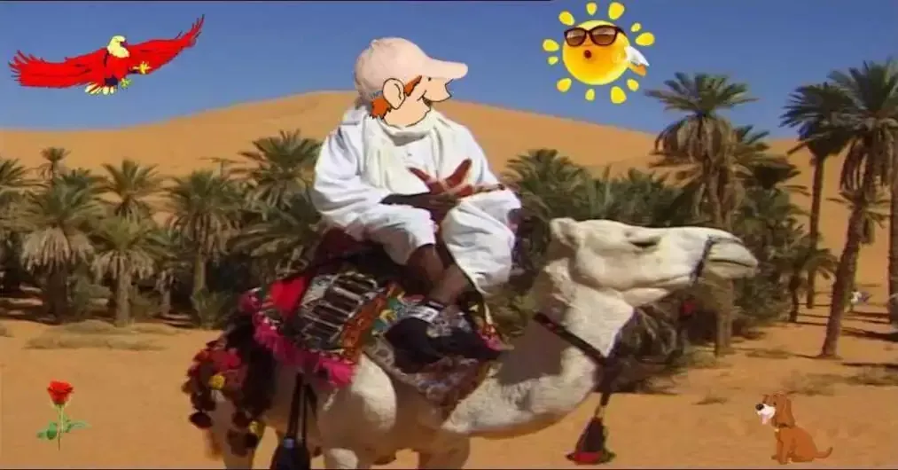 In the desert you can't remember your name