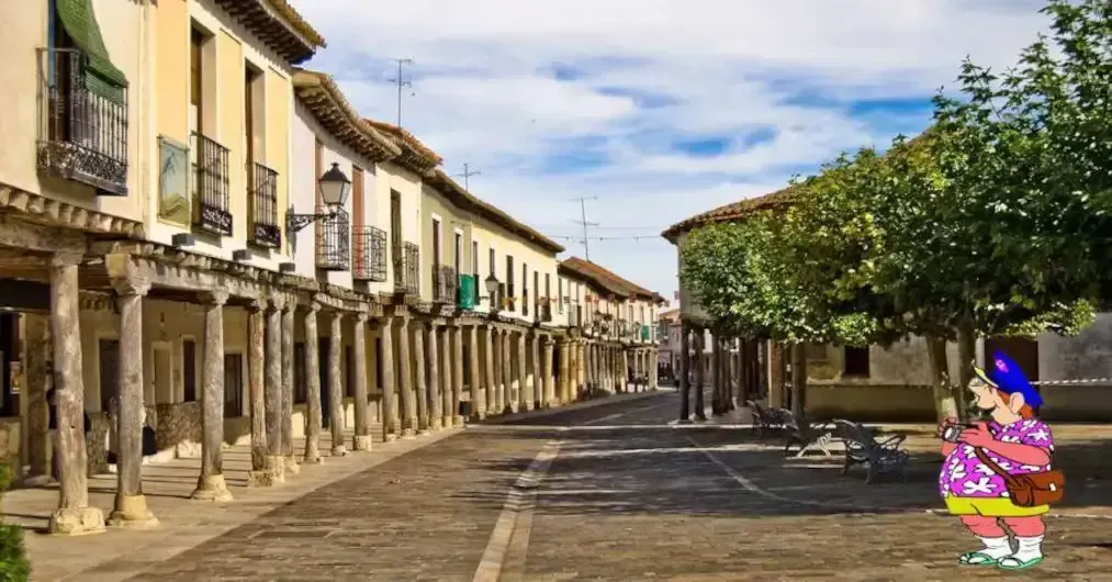 Soportales en Ampudia