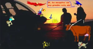 ... y le puse 30 galones de combustible a uno de ellos antes de darme cuenta de que no era un helicóptero.
