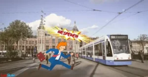 Muchos de los 200 tranvías de la ciudad finalizan en la Estación Central. ¡Vaya, parece que LouisyLouis pierde el suyo!