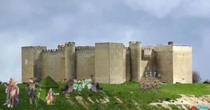 Este castillo fue refugio de los comuneros durante la Guerra de las Comunidades de Castilla.
